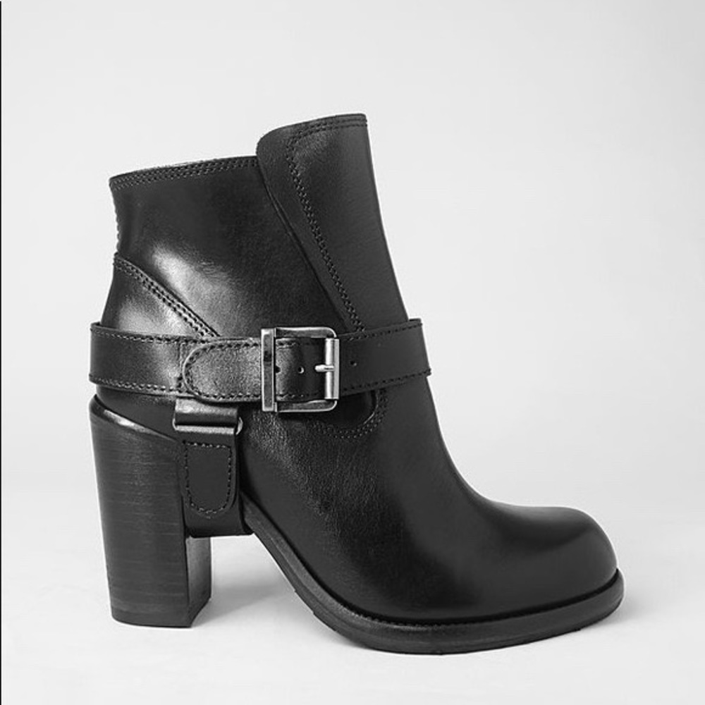 All Saints Jules Heeled Motorcycle Boots